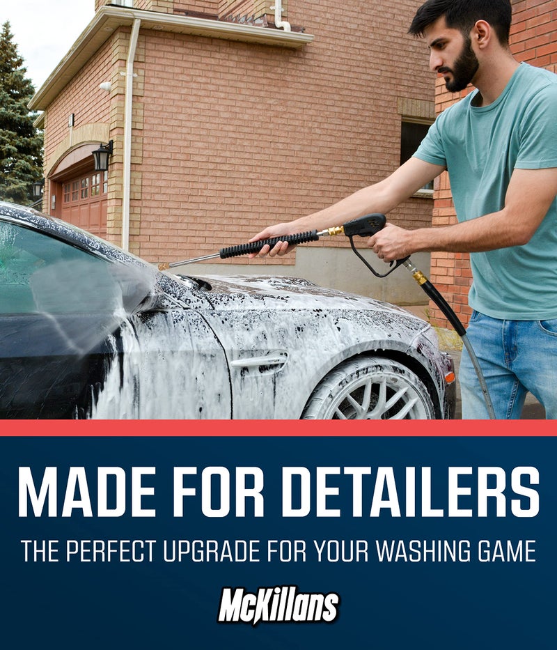 McKillansÂ® Car Pressure Washer Extension Wand - Power Washer Wand Extension for Car Wash - Short Pressure Washer Wand Replacement - Pressure Washer Accessories & Attachments - 1/4â€ Quick Connect Plug - Image 4